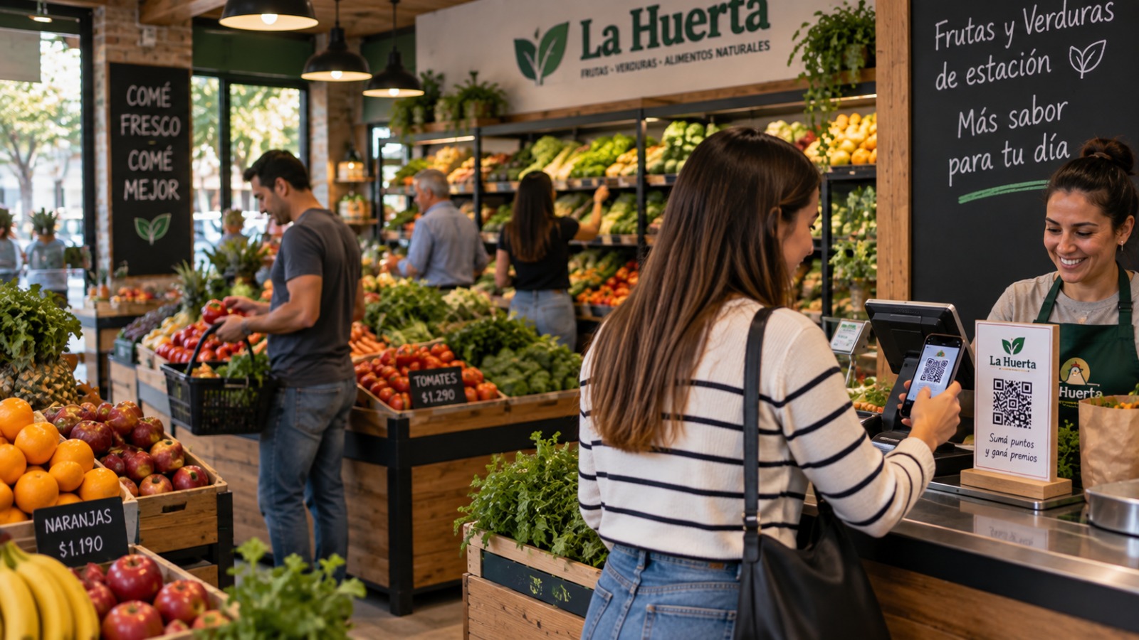 Programa de fidelización para verdulerías y fruterías