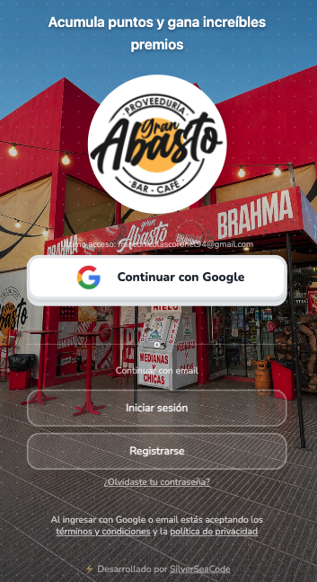 App de fidelización Gran Abasto